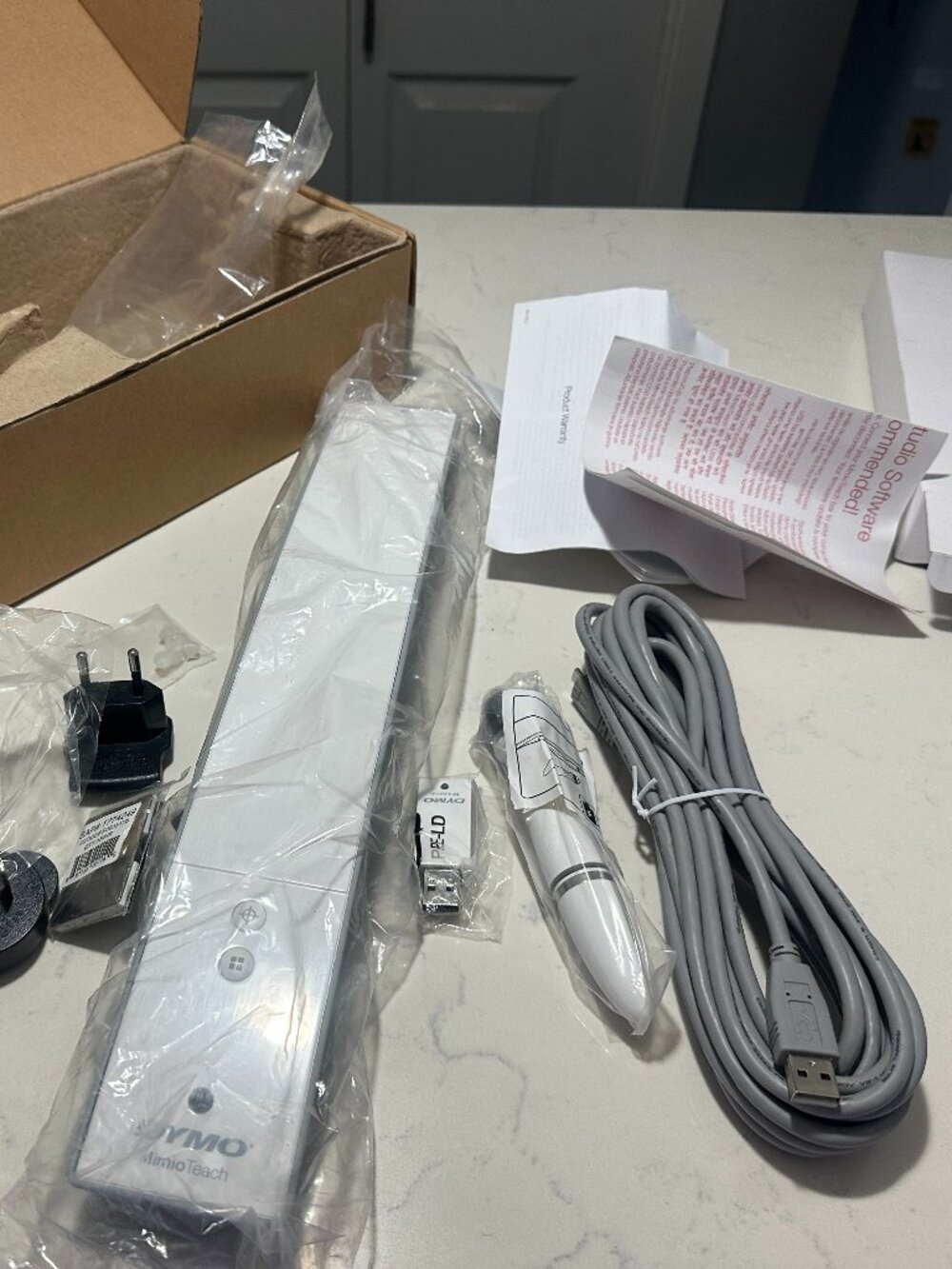 Mimio Teach ICD02-01 Interactive Whiteboard System - Complete New Open Box Kit